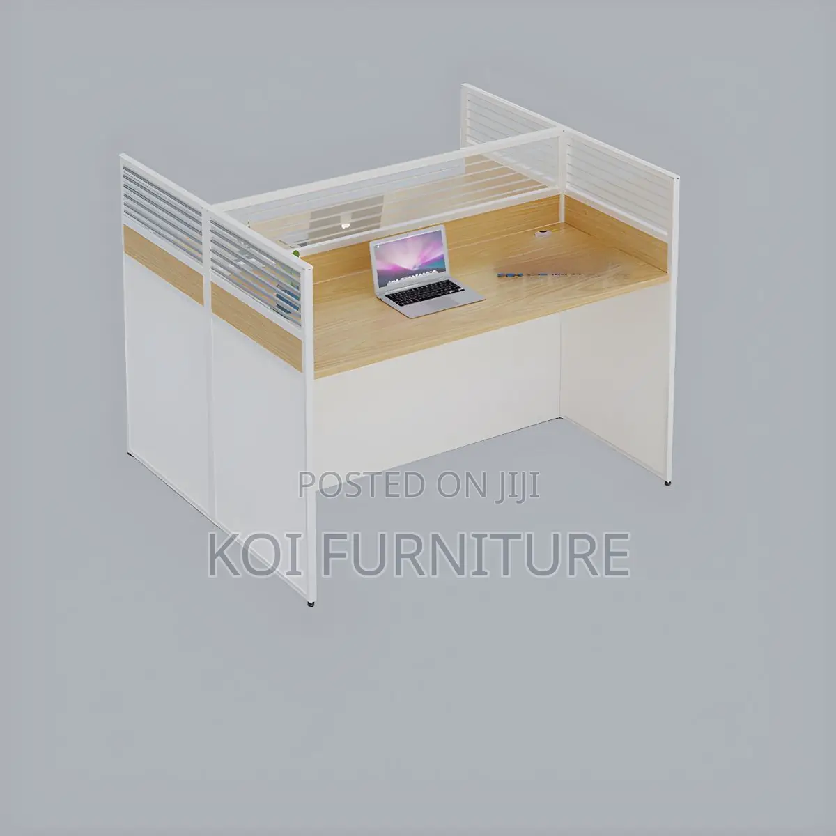 Office Desk : 2-Way Modular Office Workstation