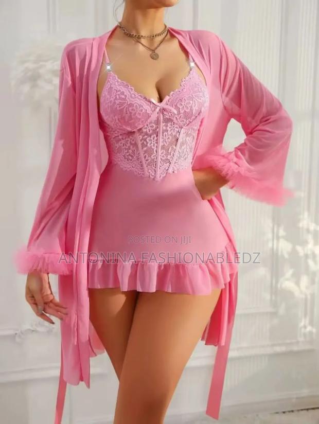 Sexy Lingerie Night Dress With Gown