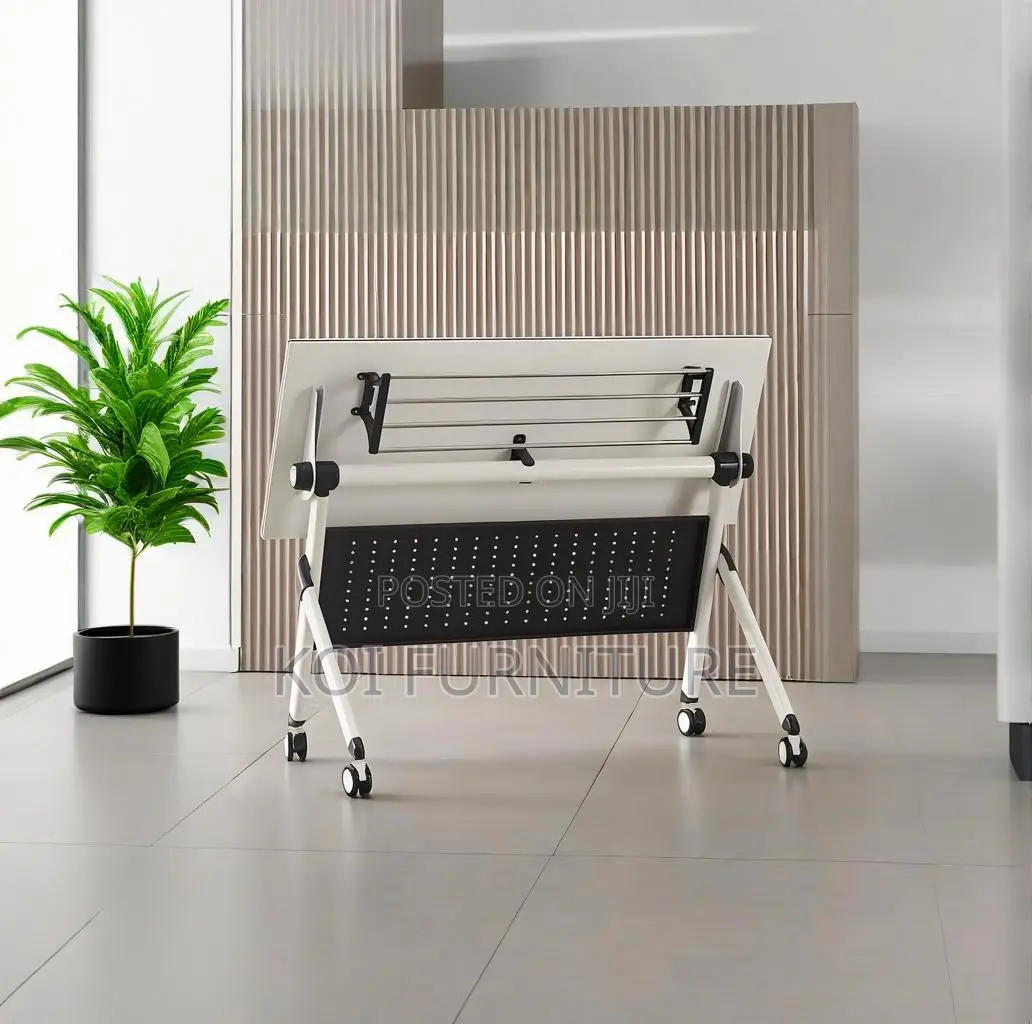 Office Table : Mobile Foldable Office Training Table