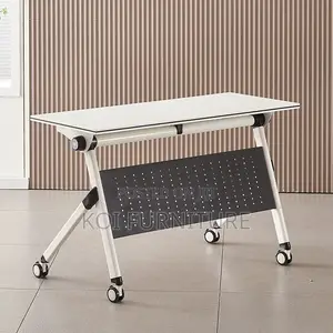 Office Table : Mobile Foldable Office Training Table