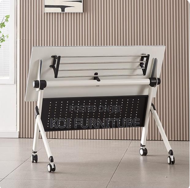Office Table : Mobile Foldable Office Training Table - thumbnail 5