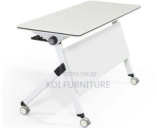 Office Table : Mobile Foldable Office Training Table - thumbnail 7
