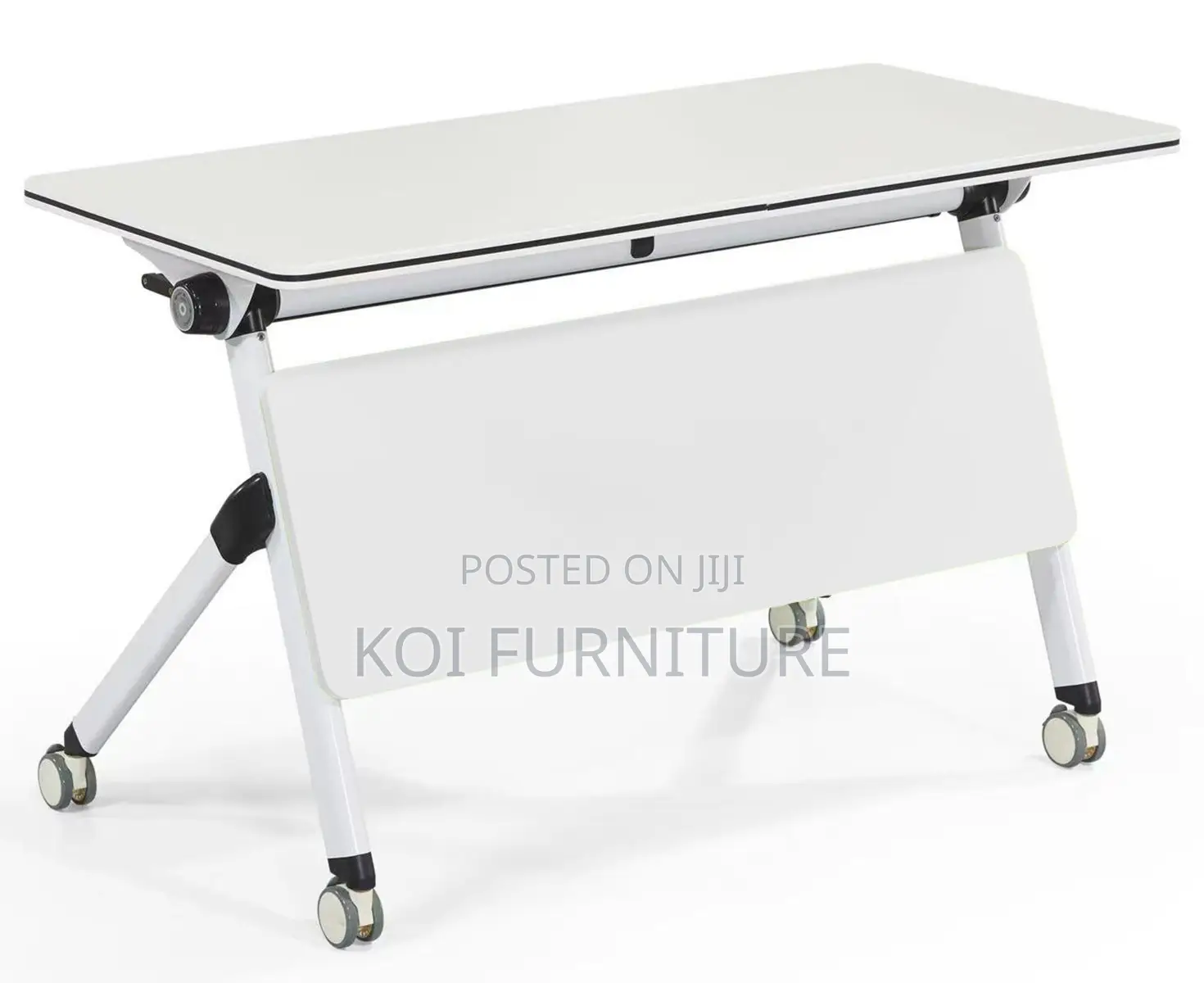 Office Table : Mobile Foldable Office Training Table