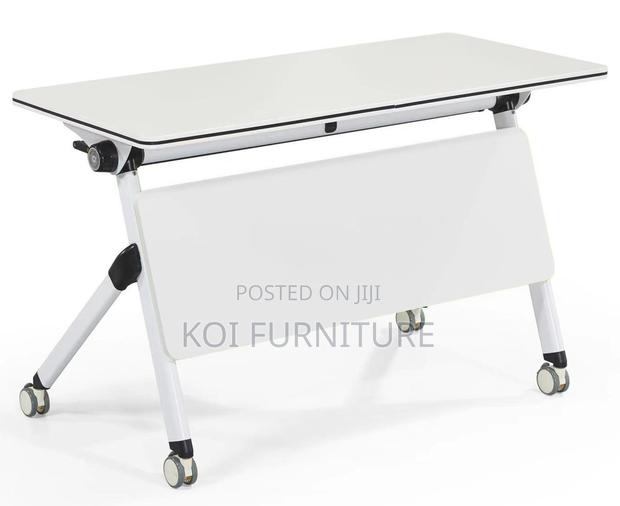 Office Table : Mobile Foldable Office Training Table - thumbnail 8