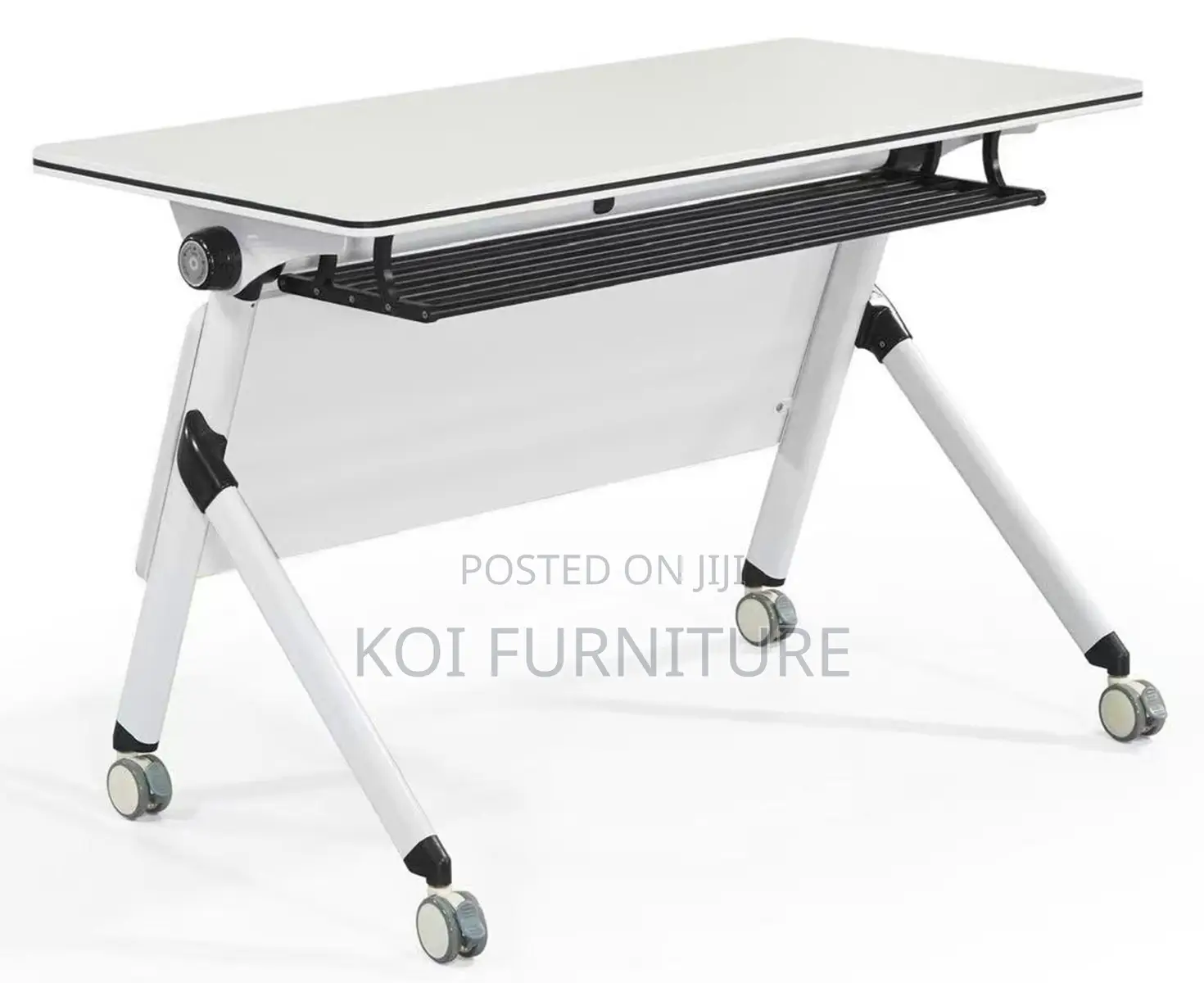 Office Table : Mobile Foldable Office Training Table