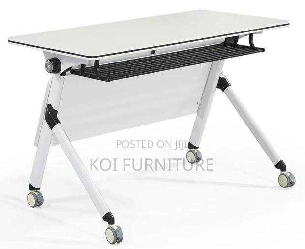 Office Table : Mobile Foldable Office Training Table - thumbnail 9