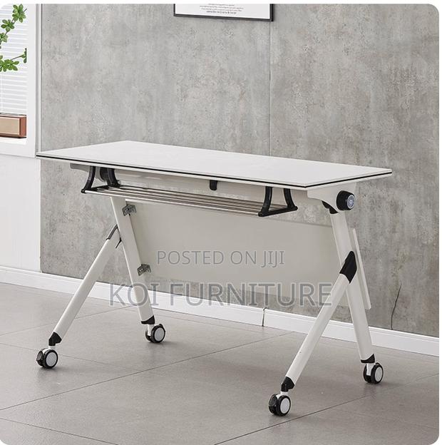 Office Table : Mobile Foldable Office Training Table - thumbnail 10