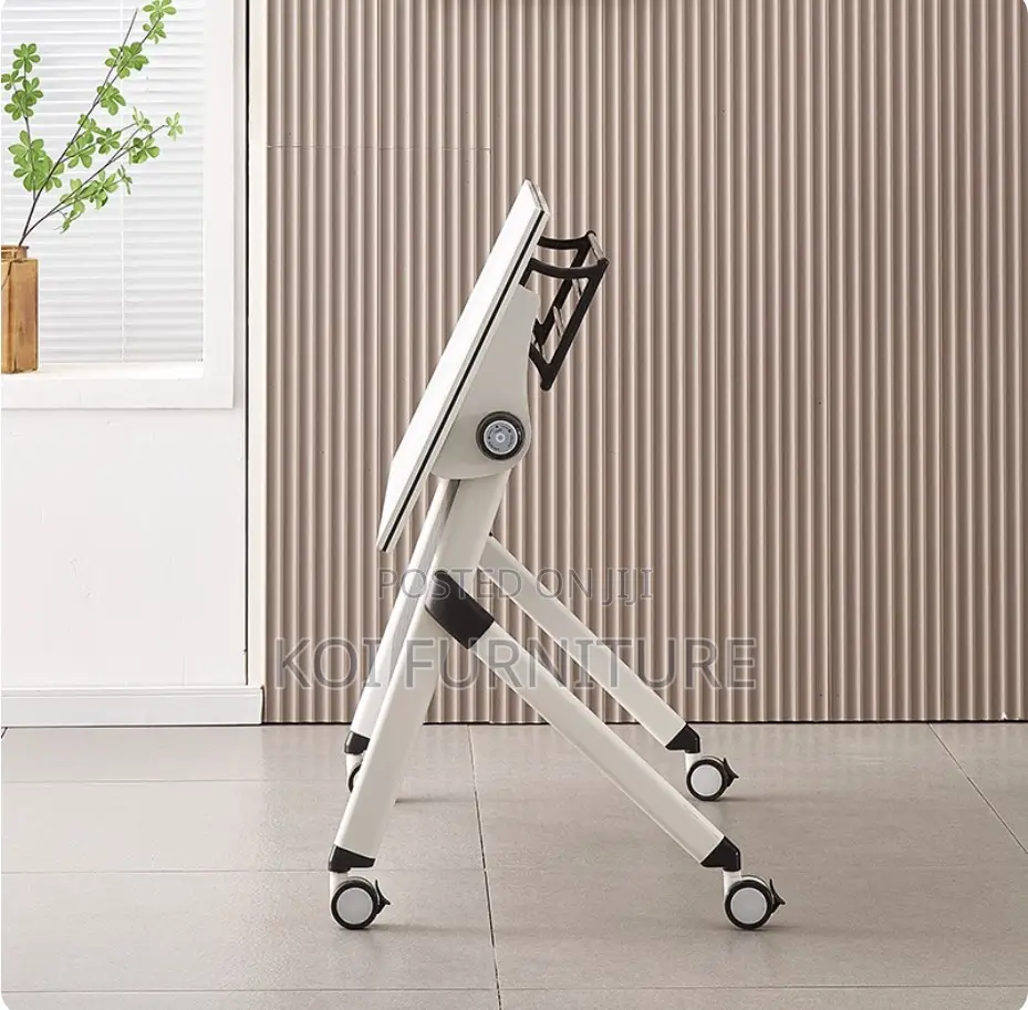 Office Table : Mobile Foldable Office Training Table
