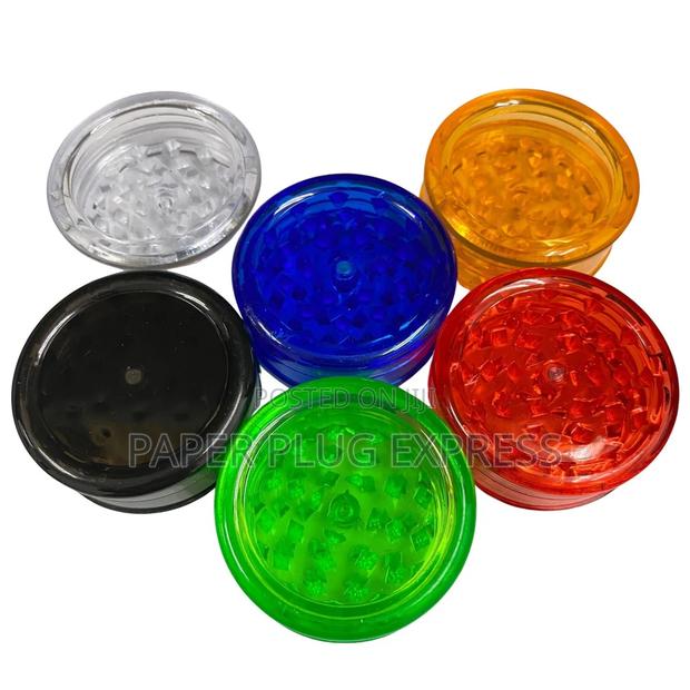 Acrylic Grinder – 2 Layer 63mm (Plain Colors) - main view