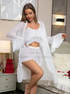 Sexxy 3pcs Set of Pajama and Gown