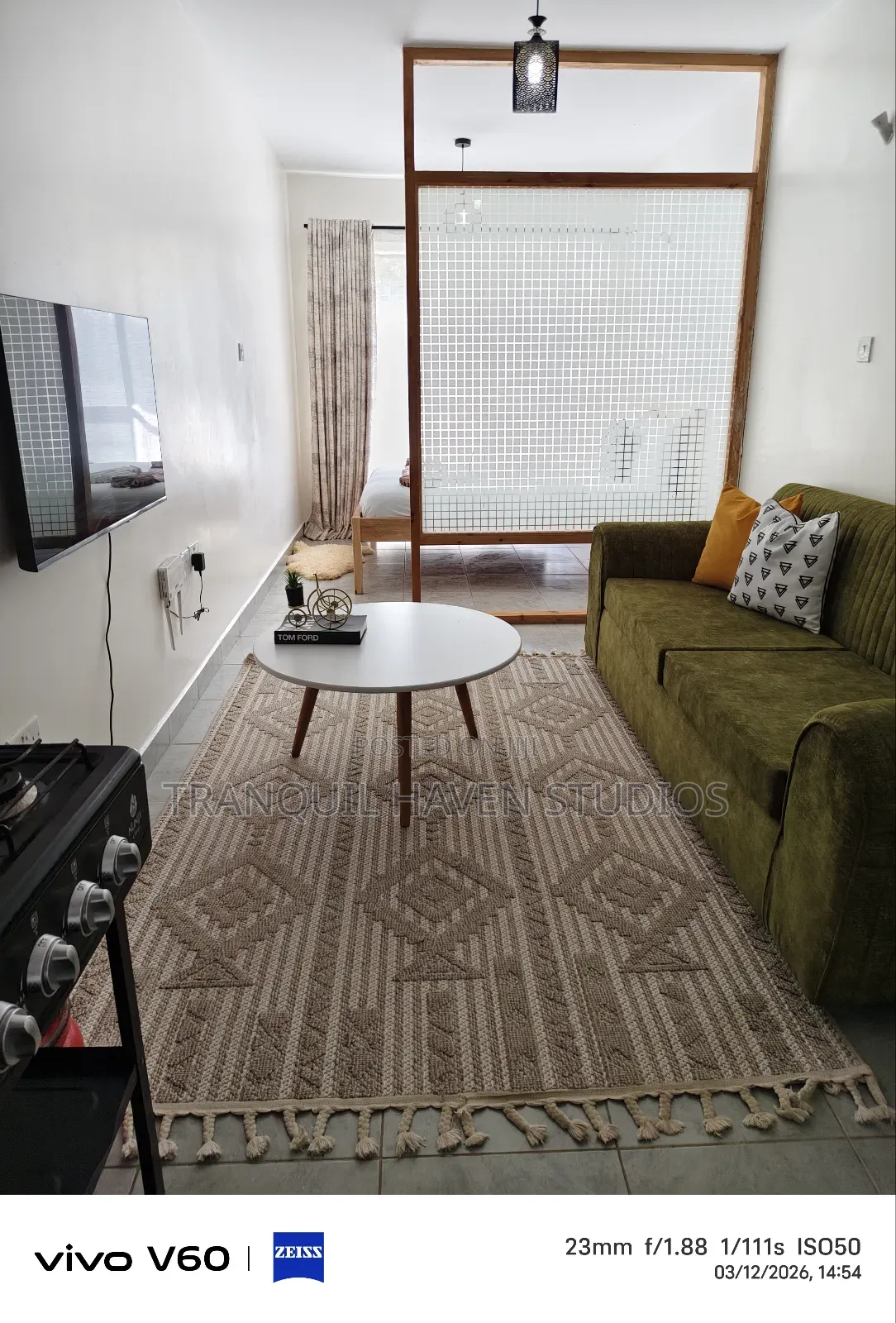 Convertible Studio BNB Ideal for Both Short and Long Stay