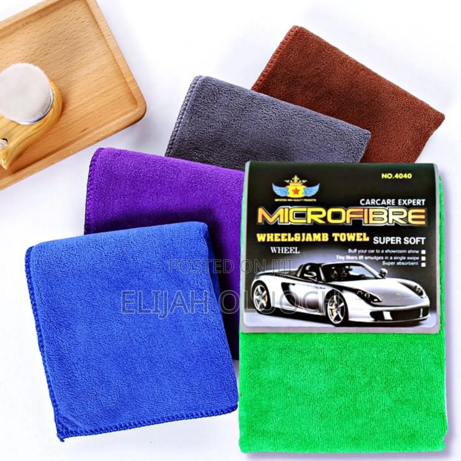 Micro Fibre Towel
✔ Set Of 5pcs
✔ Size 30cm * 30 Cm 
✔