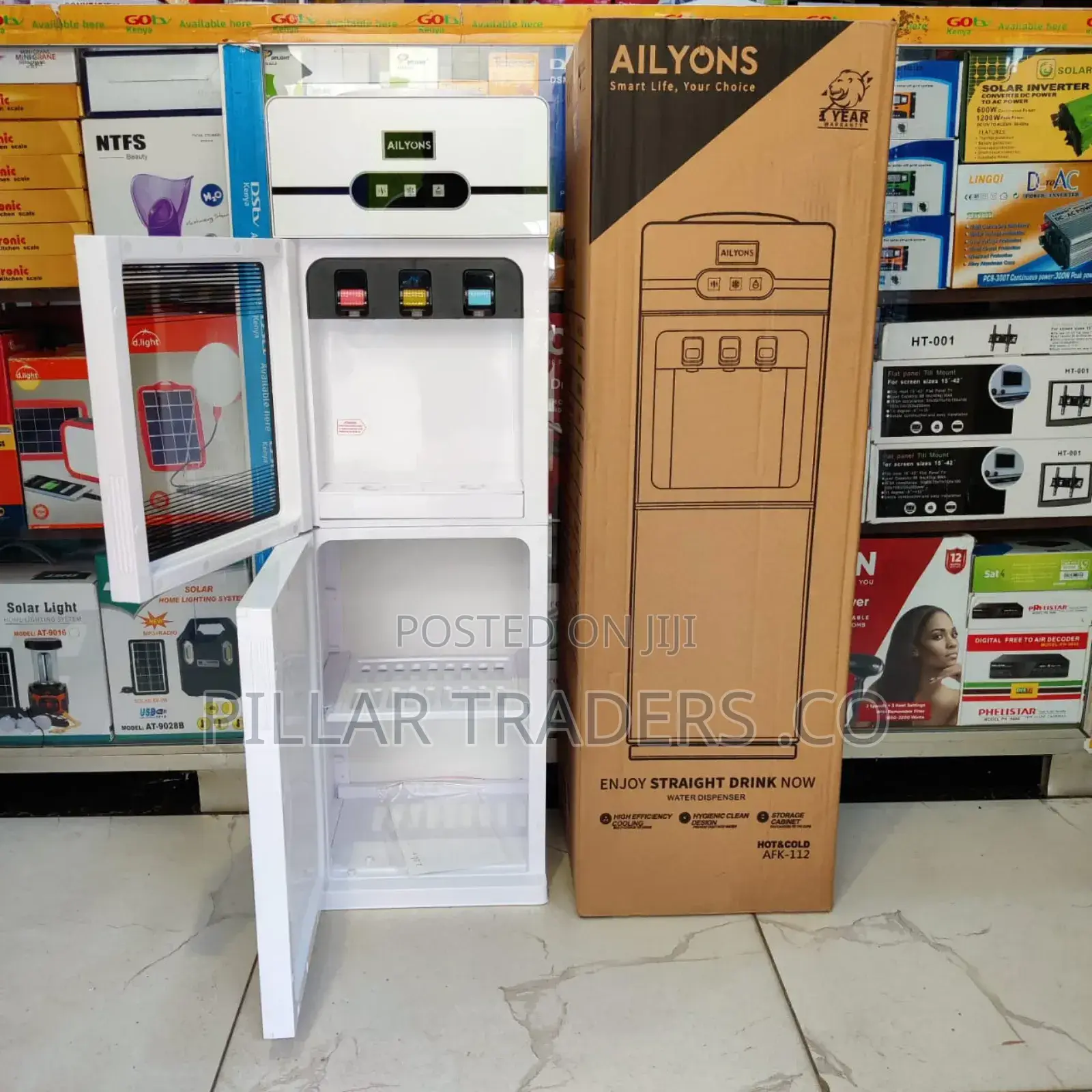 Ailyons Water Dispenser 3 Taps Hot Cold Normal
