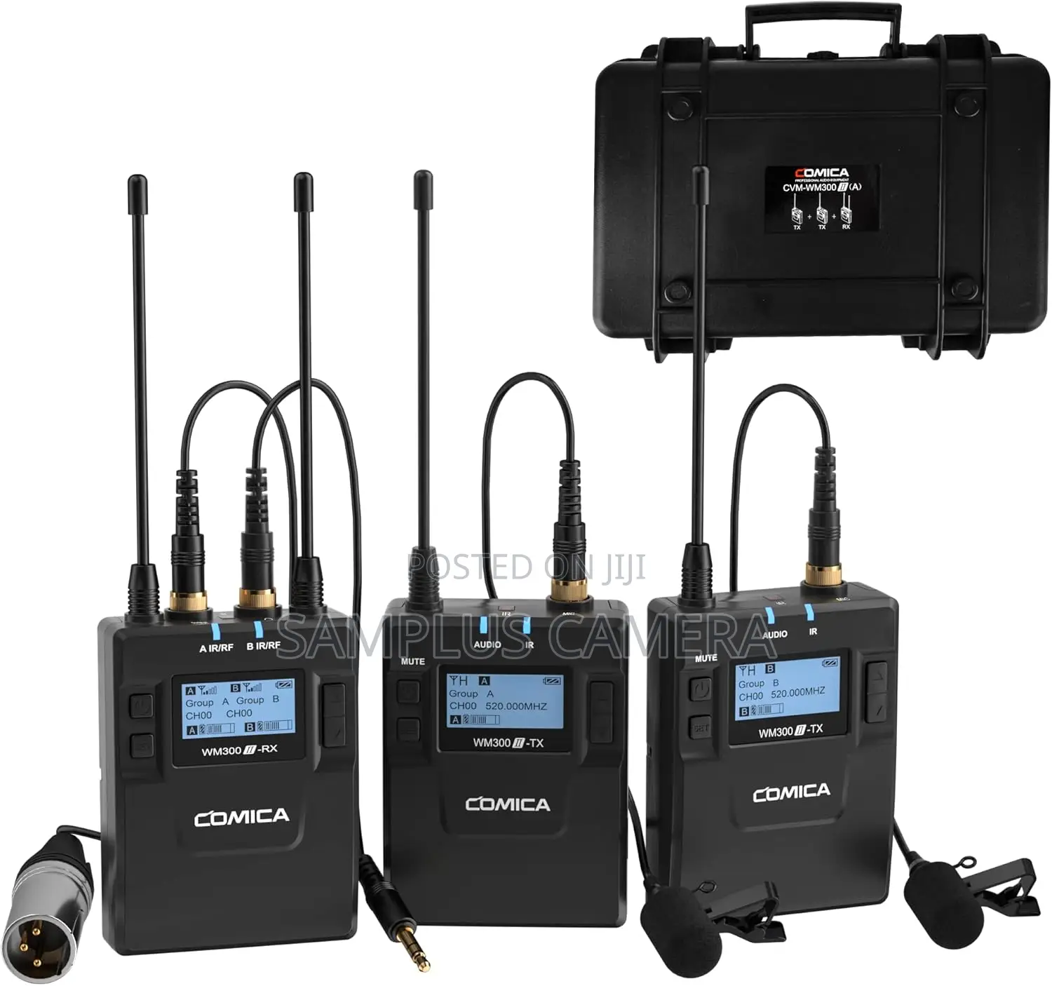 Comica CVM-Wm300 Portable Dual Wireless Microphone System