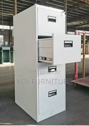 Office Cabinet : Generic 4 Drawer Filing Cabinet With Security Bar