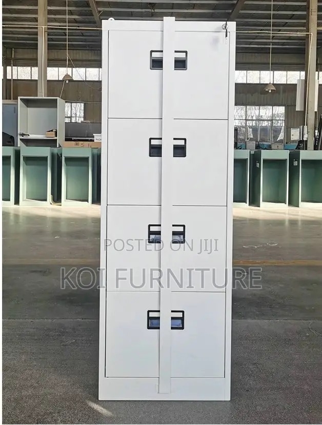 Office Cabinet : Generic 4 Drawer Filing Cabinet With Security Bar