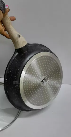 Heavy Duty Granite Frying Pan.