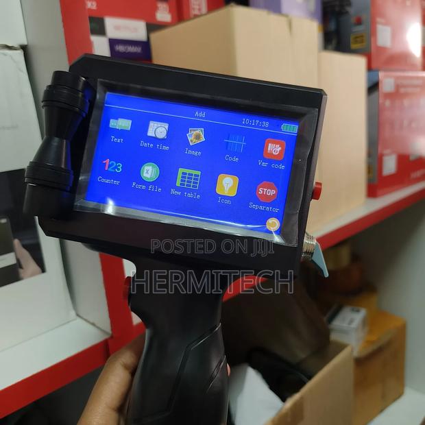 12.7mm Maximum Printing Size Handheld Inkjet Printer - main view