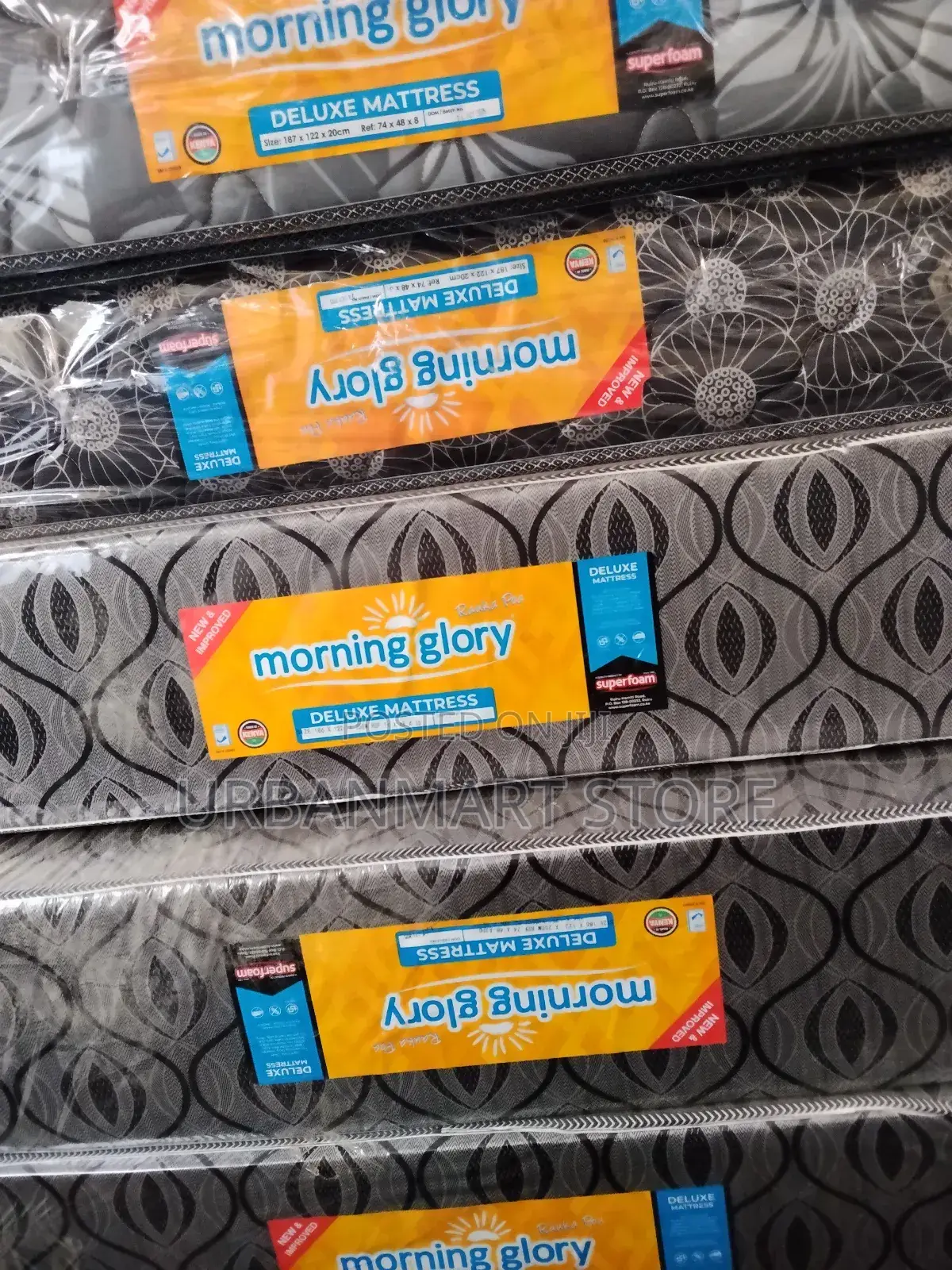 Morning Glory 4×6×10 Mattress, Medium Density, Extra Comfort
