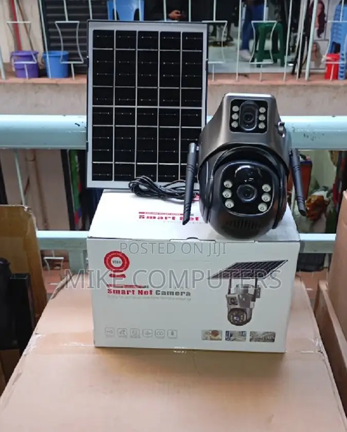 Solar 4g Dual Lens PTZ CCTV Camera Night Vision