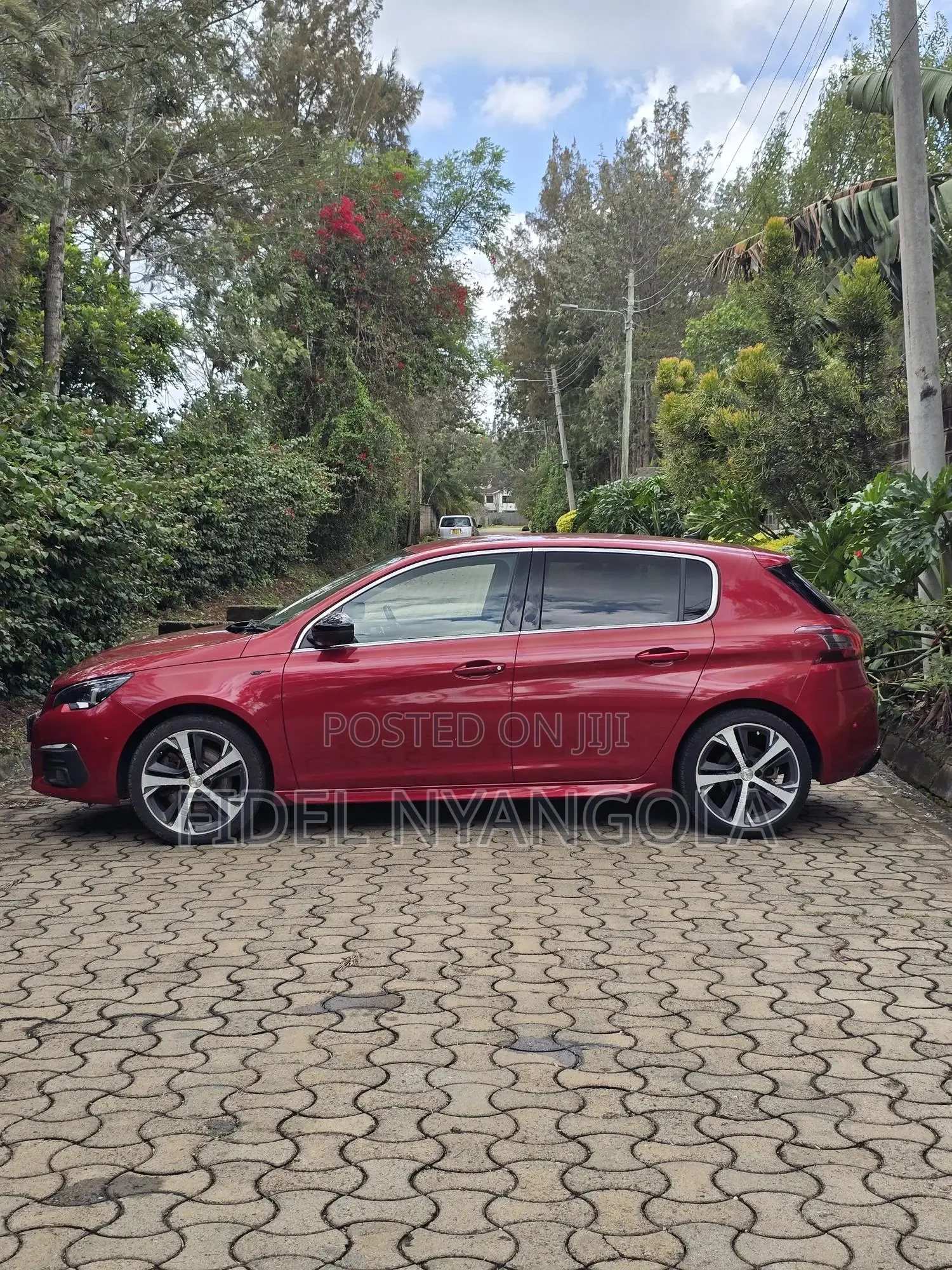 Peugeot 308 2017 Red
