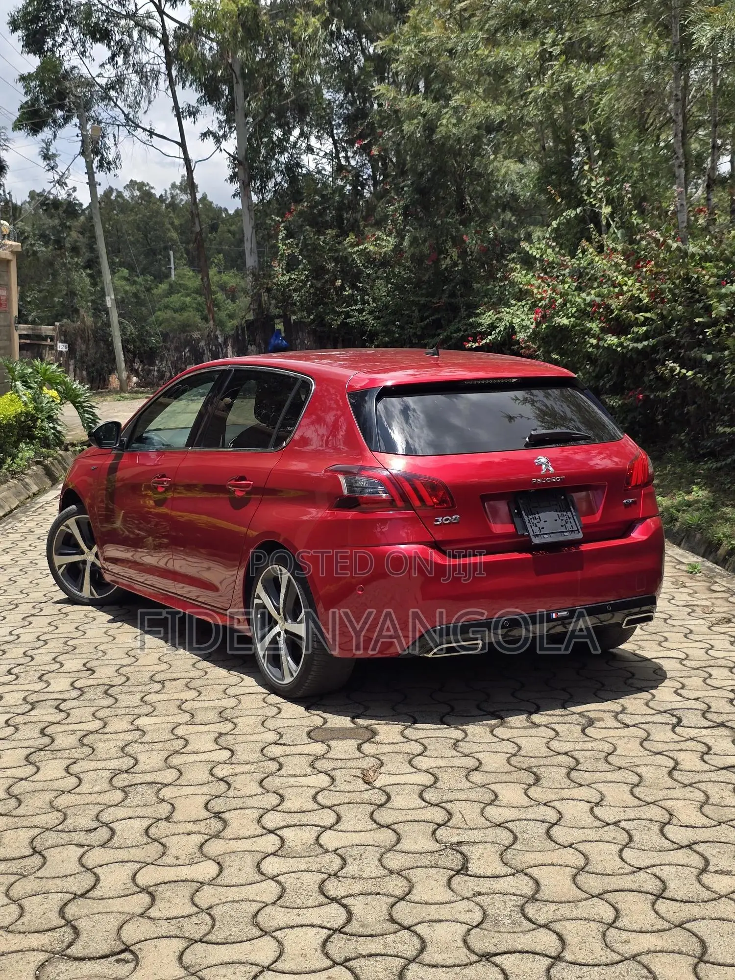 Peugeot 308 2017 Red