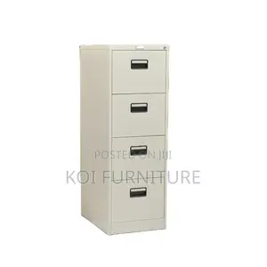 Office Cabinet : 4-Drawer Steel Office Cabinet