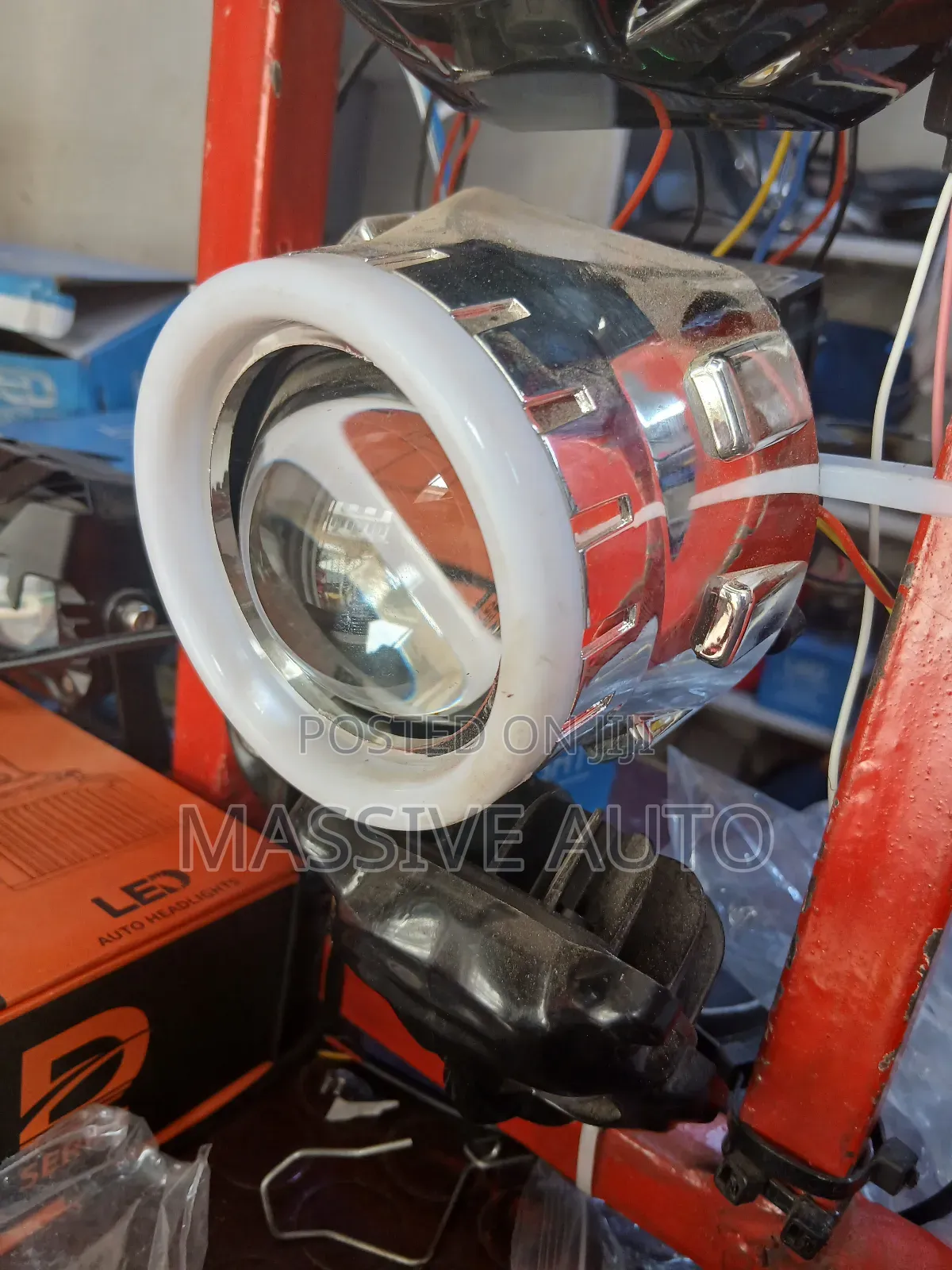 Shroud Centric Ring Lights/ Shroud With Ring Lights