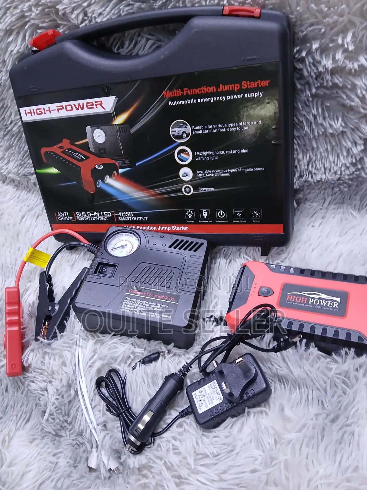 New Car Jumper High Power Emergency Kit