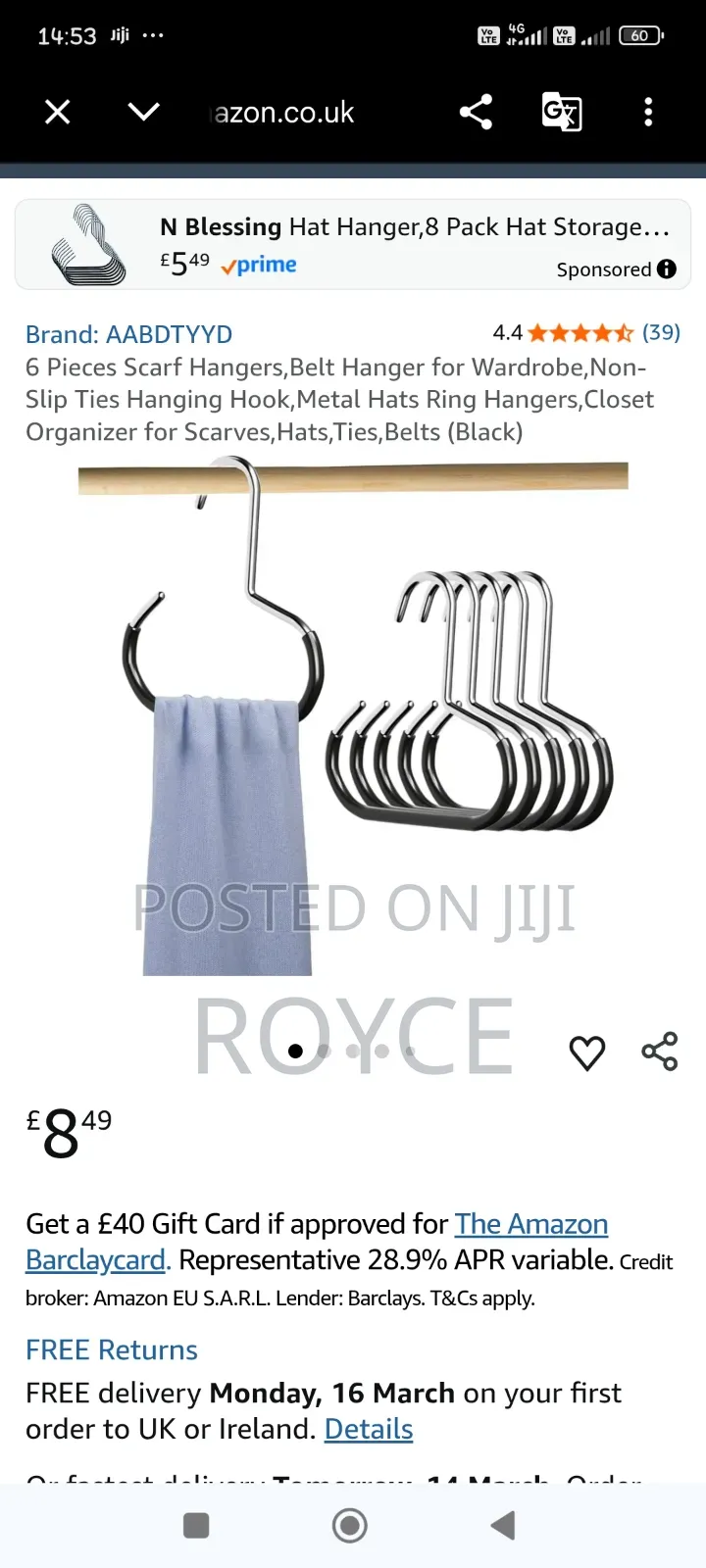 Multifunctional Hook Hanger