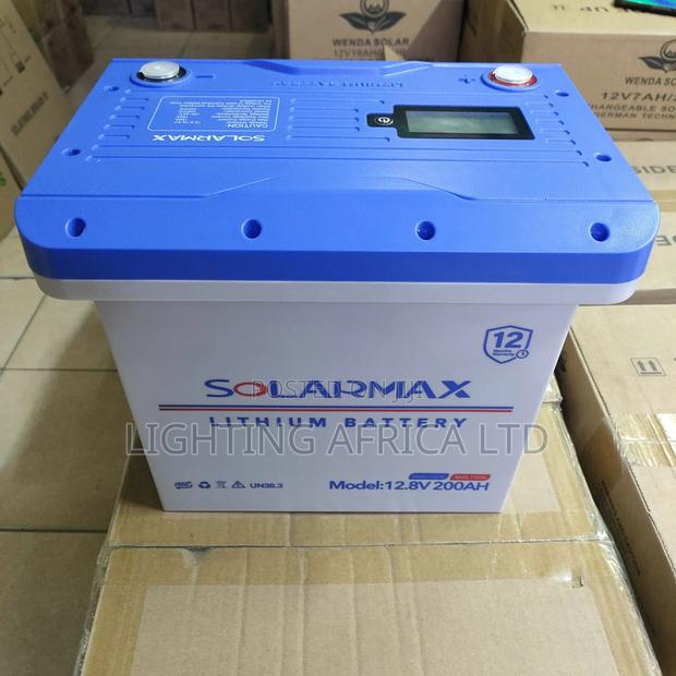 200ah - 12v Solarmax Lithium Solar Battery - Tv,Mini Fridge Lights - thumbnail 4