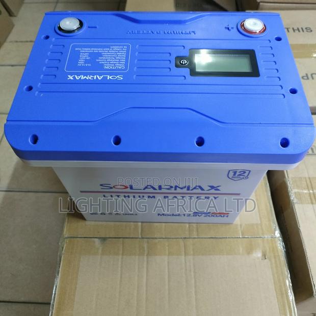 200ah - 12v Solarmax Lithium Solar Battery - Tv,Mini Fridge Lights - thumbnail 5