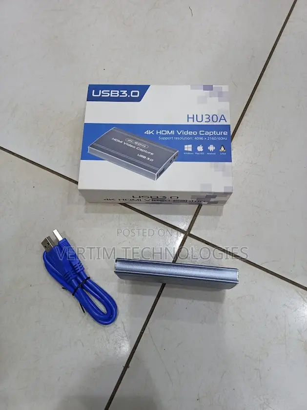 Fjgear Hdmi Video Capture Card /60hz Usb3.0