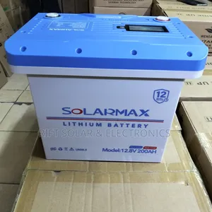 Solarmax 200ah - 12.8v Lithium Solar Battery Suitable for Home Use
