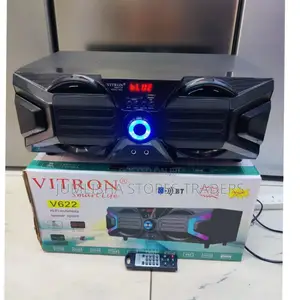 *Vitron Xbox Speaker With Bluetooth,Usb,Mp3, Fm Radio Ac/Dc V622