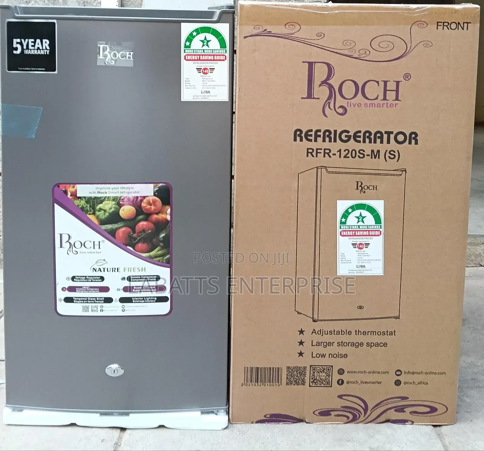 Roch RFR-120-S-M Single Door Fridge 90 LTRS