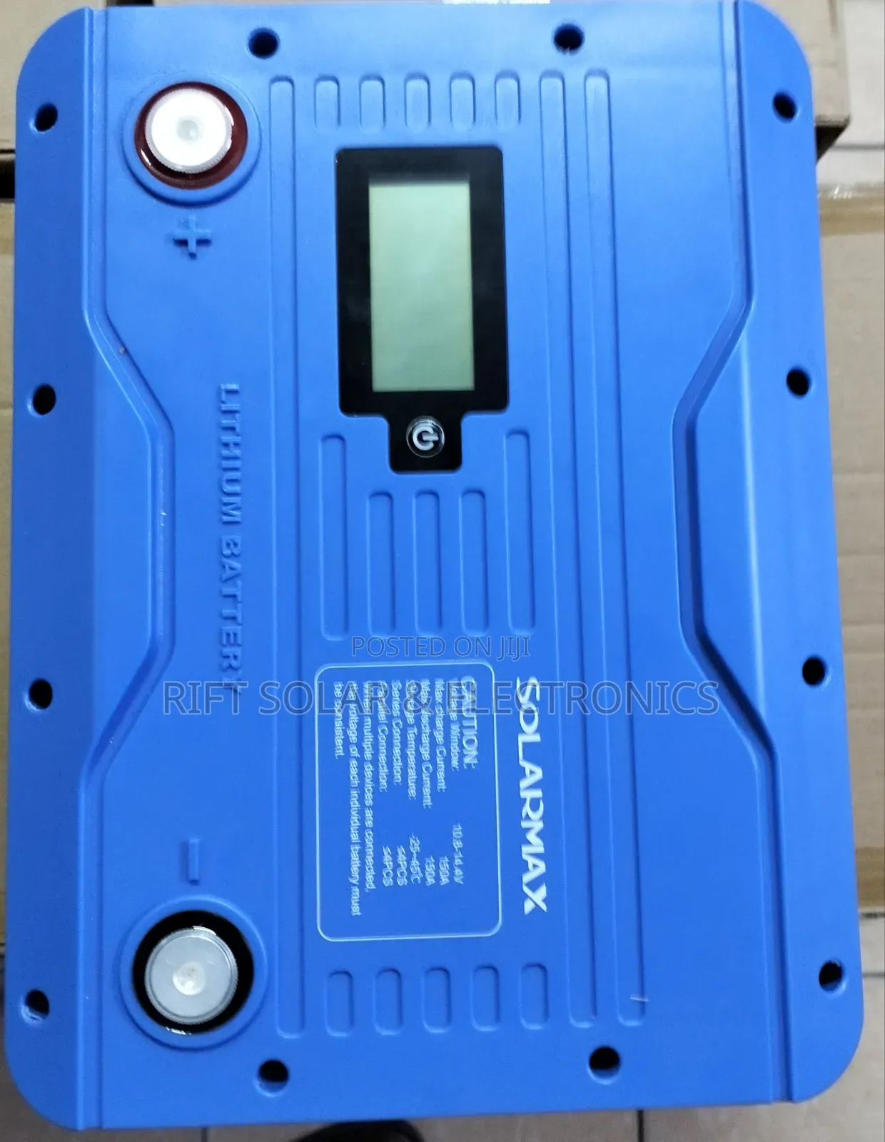 Top Quality Solarmax Lithium Ion 12.8v - 200ah Solar Battery