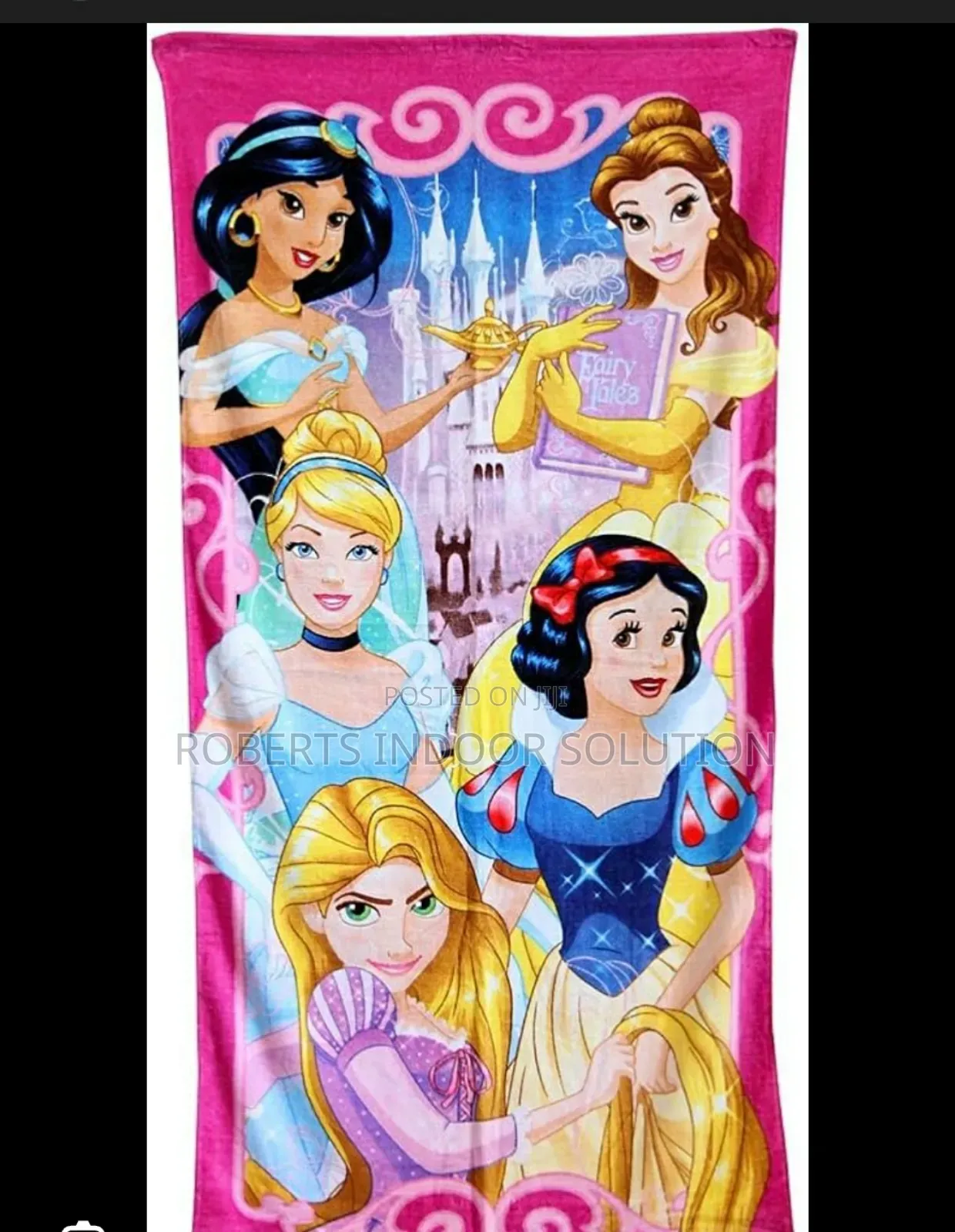 Playful Cartoon Bath Towels for Children