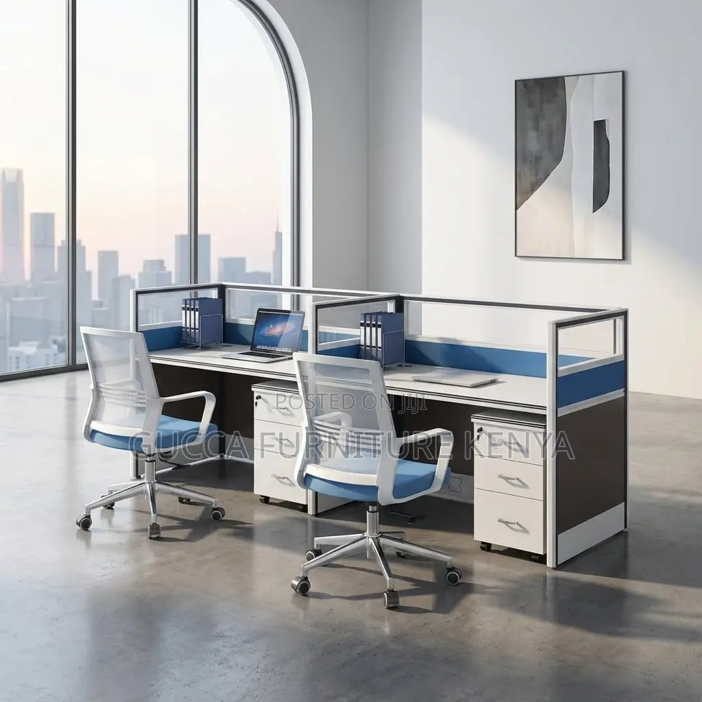 2-door Modular Straight Office Workstation