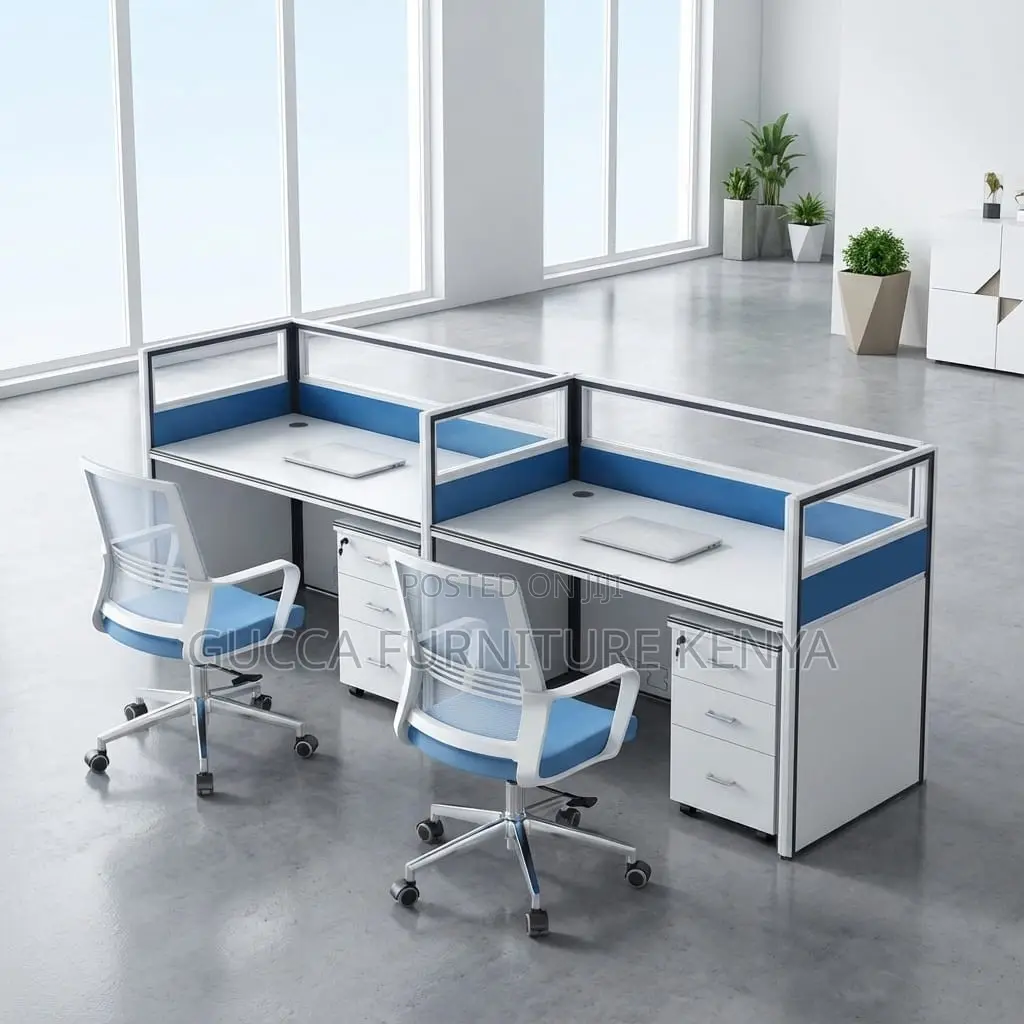 2-door Modular Straight Office Workstation