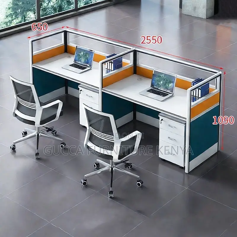 2-door Modular Straight Office Workstation