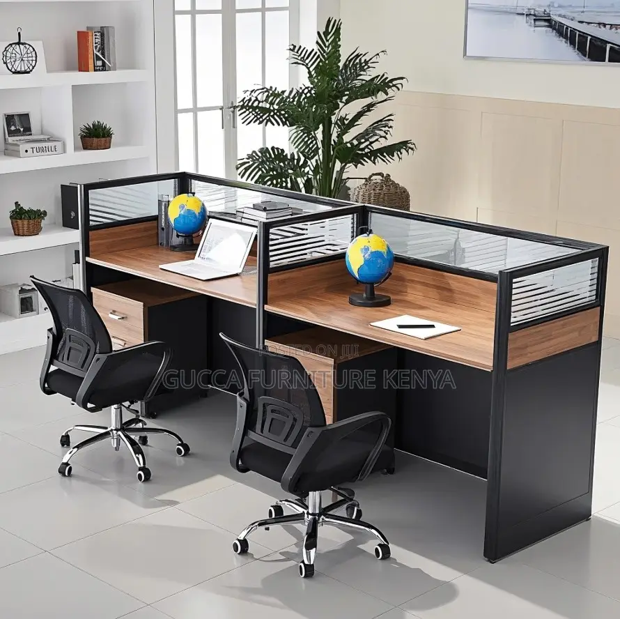 2-door Modular Straight Office Workstation
