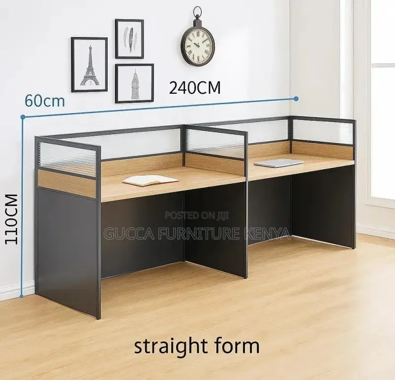 2-door Modular Straight Office Workstation