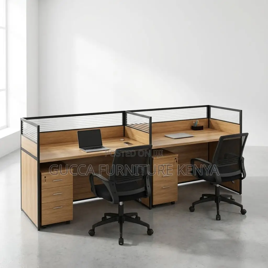 2-door Modular Straight Office Workstation