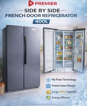 Side By Side Fridge 400l Primier