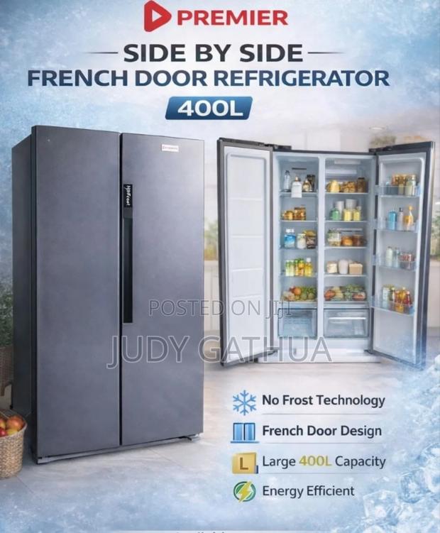 Side By Side Fridge 400l Primier