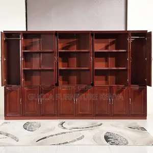 3-door's Mahogany Office Filling Cabinet