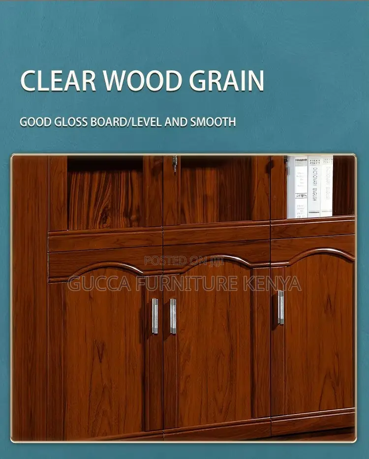 3-door's Mahogany Office Filling Cabinet