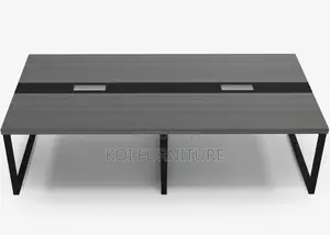 Office Table : 2.4 Meter Office Boardroom MDF Conference Table
