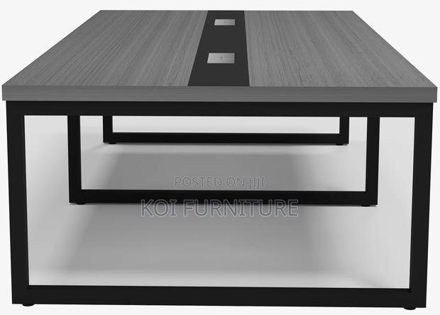 Office Table : 2.4 Meter Office Boardroom MDF Conference Table - thumbnail 4